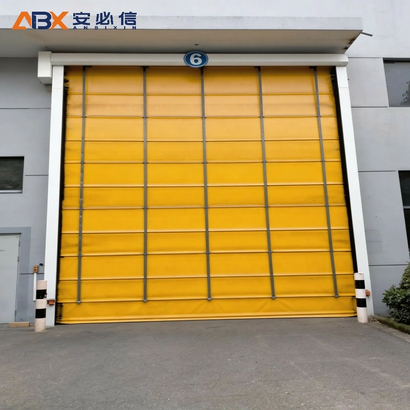 石家庄市软帘堆积门